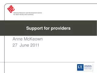 Anne McKeown 27 June 2011