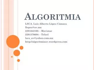 algoritmia