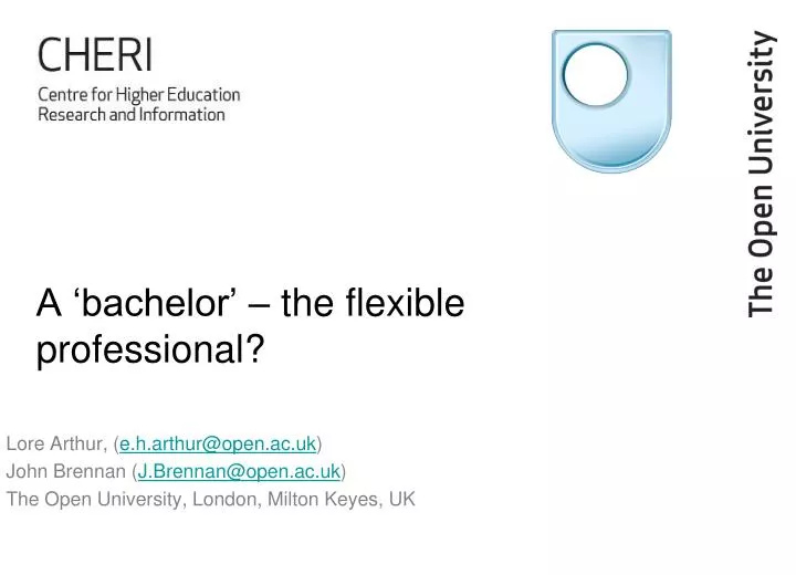 a bachelor the flexible professional