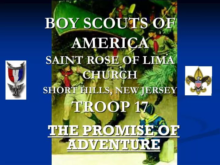 boy scouts of america saint rose of lima church short hills new jersey troop 17