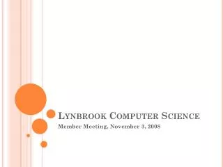 Lynbrook Computer Science