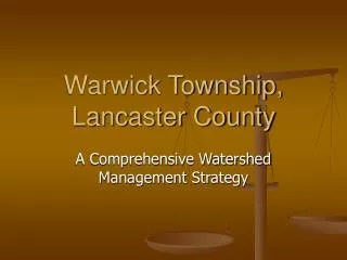 Warwick Township, Lancaster County