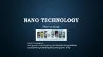 Nano technology - slide 1