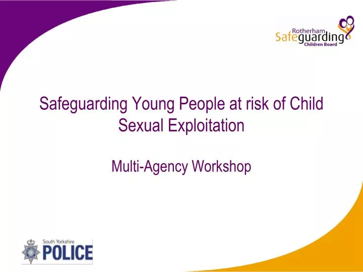 safeguarding young people at risk of child sexual exploitation