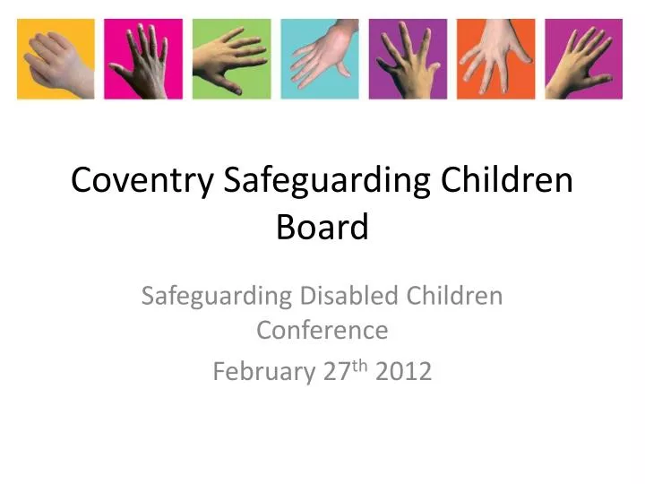 coventry safeguarding children board