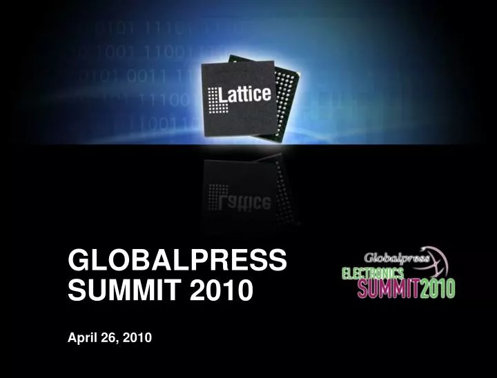 globalpress summit 2010