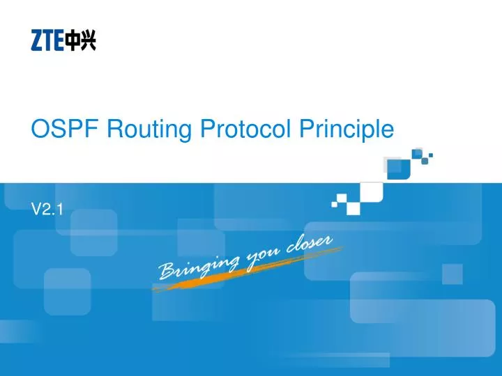 ospf routing protocol principle