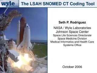 The LSAH SNOMED CT Coding Tool