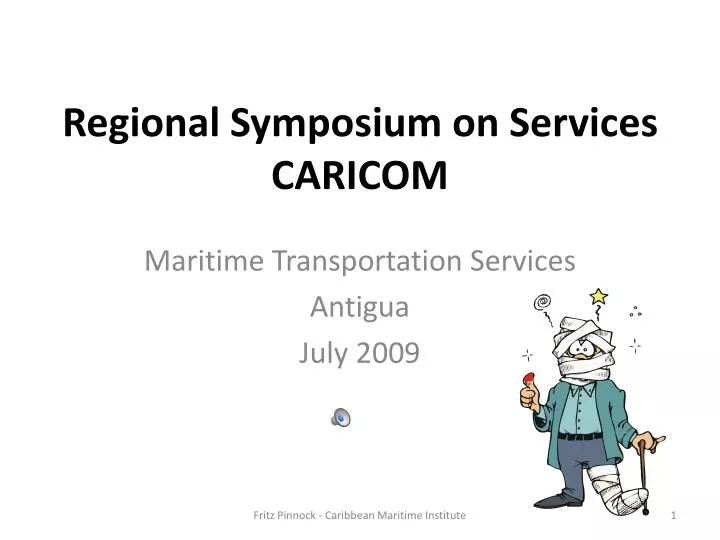 regional symposium on services caricom