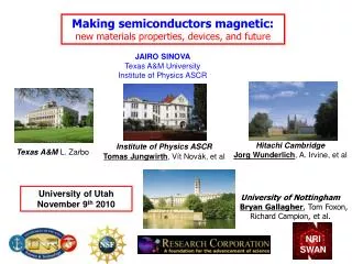 Making semiconductors magnetic: new materials properties, devices, and future