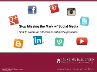 Stop Missing the Mark w/ Social Media