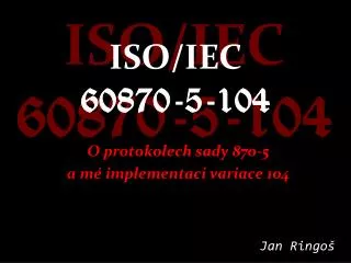 ISO/IEC 60870-5-104