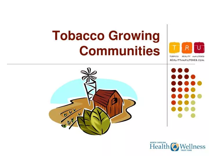 tobacco growing communities