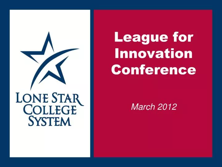 league for innovation conference