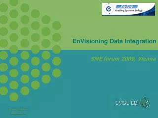 EnVisioning Data Integration