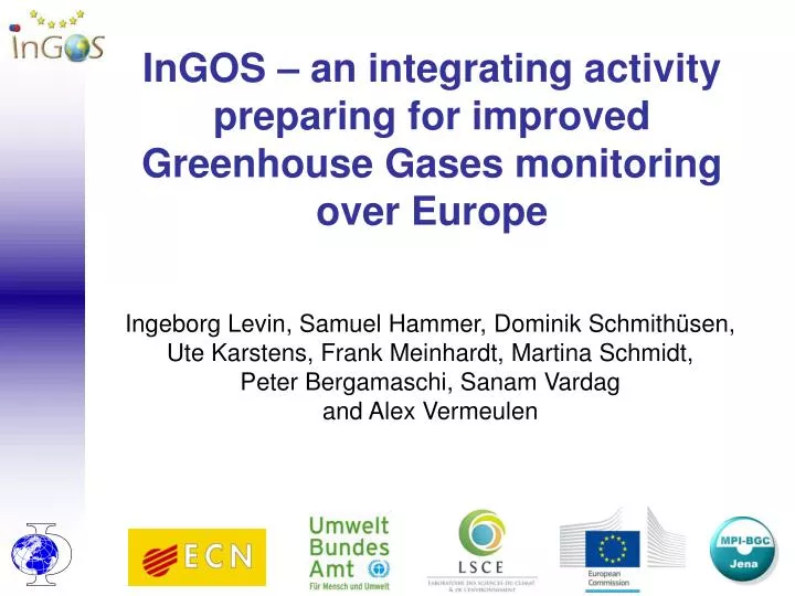 ingos an integrating activity preparing for improved greenhouse gases monitoring over europe