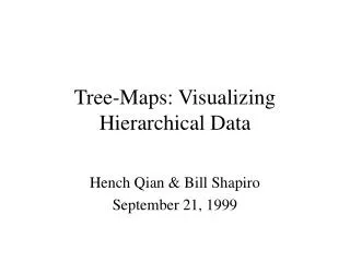 Tree-Maps: Visualizing Hierarchical Data