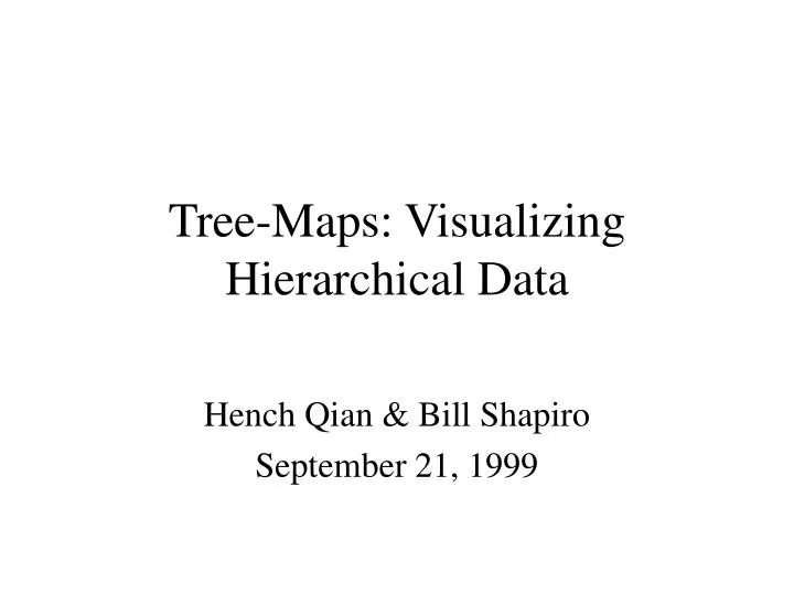 tree maps visualizing hierarchical data