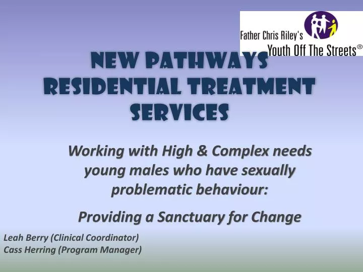 new pathways residential treatment services