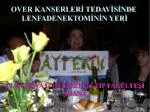 OVER KANSERLERİ TEDAVİSİNDE LENFADENEKTOMİNİN YERİ - slide 1