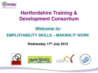 Hertfordshire Training &amp; Development Consortium