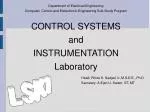 PPT - Control System Instrumentation PowerPoint Presentation, free ...