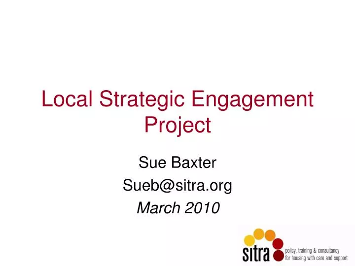 local strategic engagement project