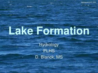 Lake Formation