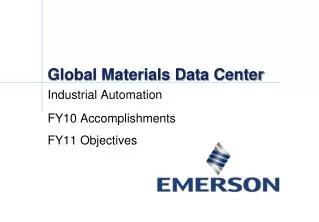 Global Materials Data Center