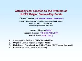 Astrophysical Evidence: UHECRs and GRBs Origin of Cosmic Rays: A Complete Model
