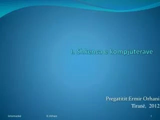 i shkenca e kompjuterave