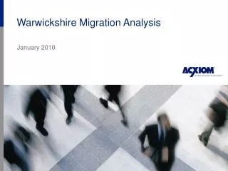 Warwickshire Migration Analysis