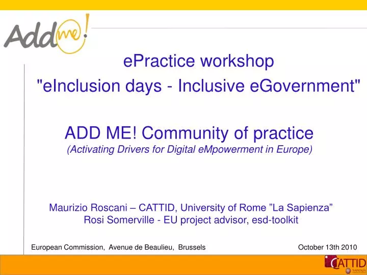 add me community of practice activating drivers for digital empowerment in europe