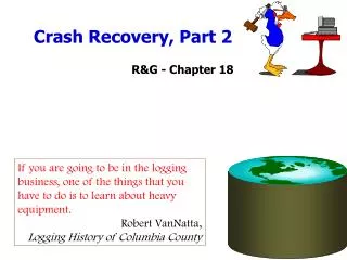 Crash Recovery, Part 2