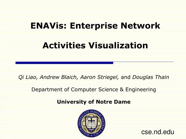 enavis enterprise network activities visualization