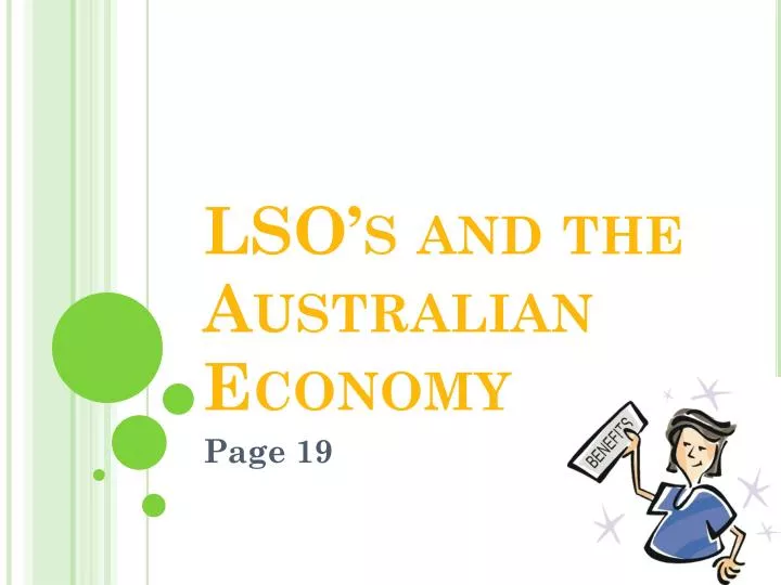 lso s and the australian economy
