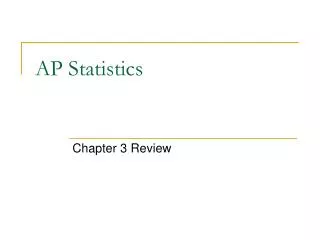 AP Statistics