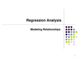 Regression Analysis