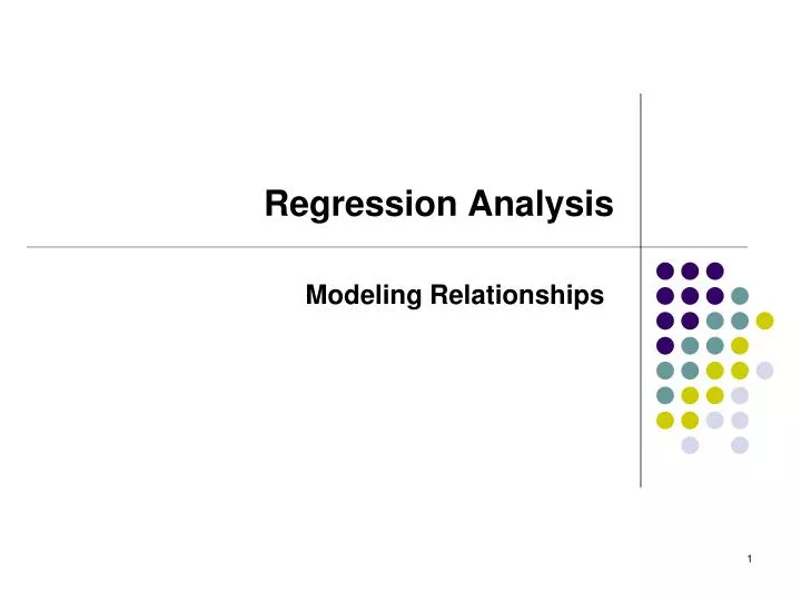 regression analysis