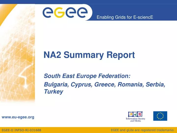 na2 summary report