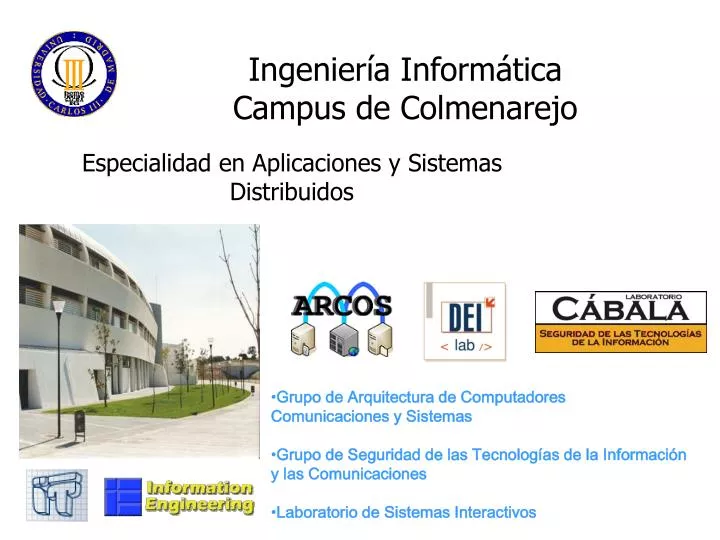 ingenier a inform tica campus de colmenarejo