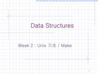 data structures