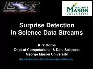 Surprise Detection in Science Data Streams
