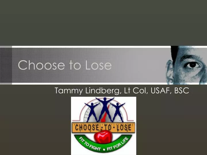choose to lose