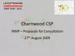 Emergency Response Improvement Proposals: Consultation Overview (2009-2012) - slide 1