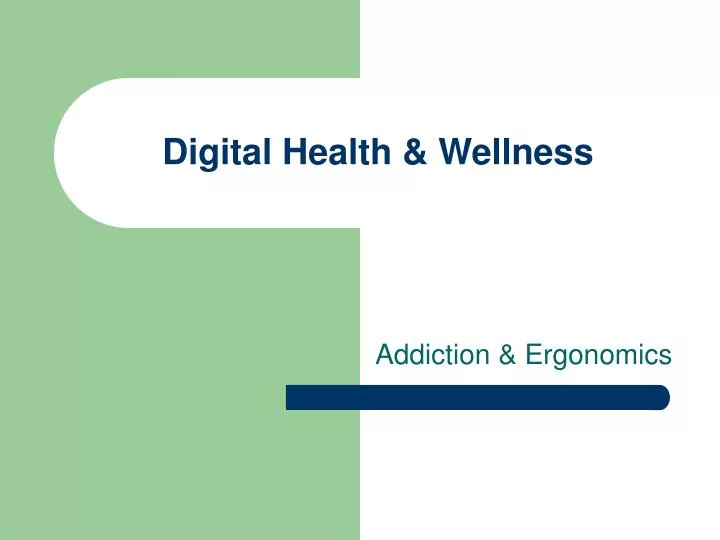 digital health wellness
