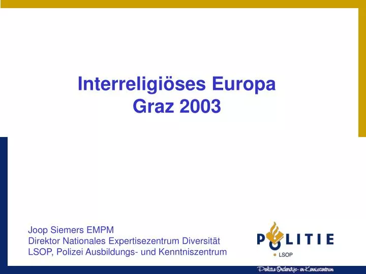 interreligi ses europa graz 2003