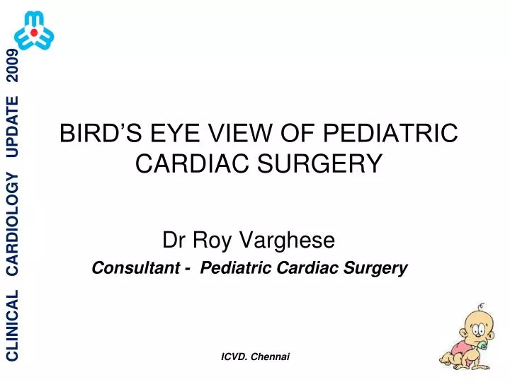 bird s eye view of pediatric cardiac surgery