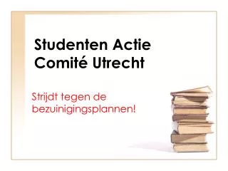 studenten actie comit utrecht