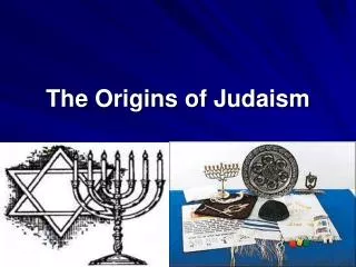 The Origins of Judaism